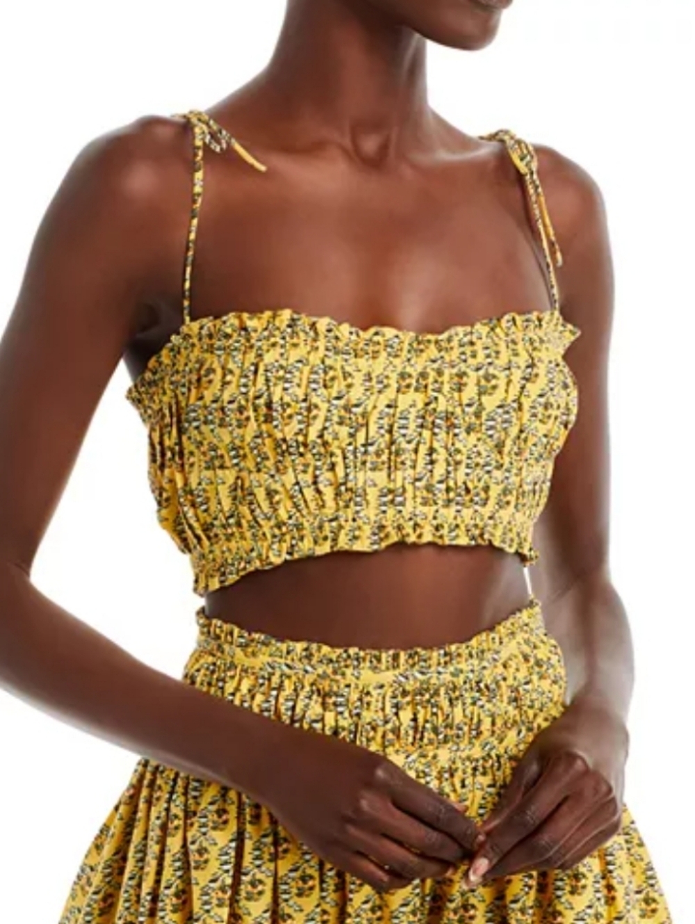 NWT new RHODE Pari Cropped Bandeau Top size 8